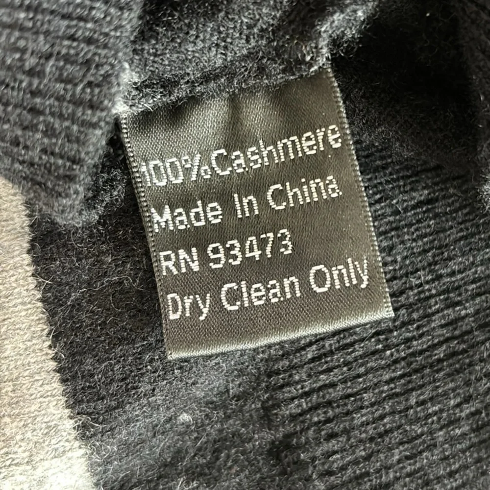 Women's Black and Gray Striped Sweater - Picture 6 of 10